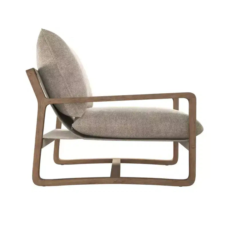 Mika Upholstered Sling Accent Chair