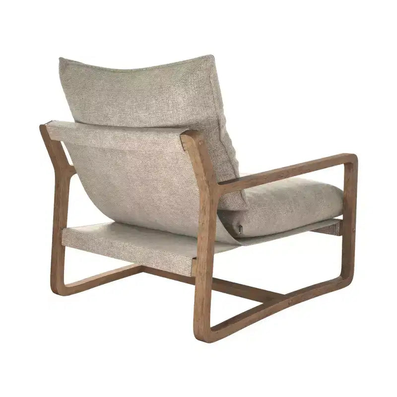 Mika Upholstered Sling Accent Chair
