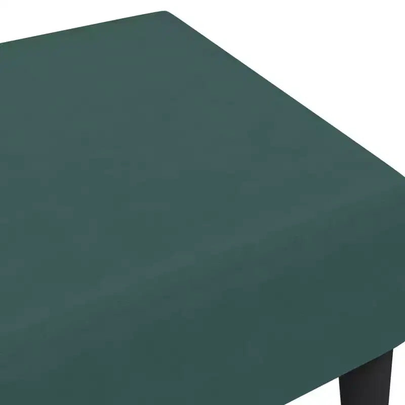 Modern Ottoman Footstool, Velvet Upholstered Pouf Stool for Footrest, Compact Accent Seating for Living Room