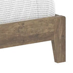 King Tiena Lencia Bed with Headboard Knotty Oak