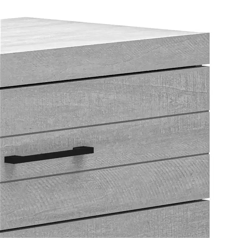 5 Drawer Chest (Interlock) - Dusty Grey Oak