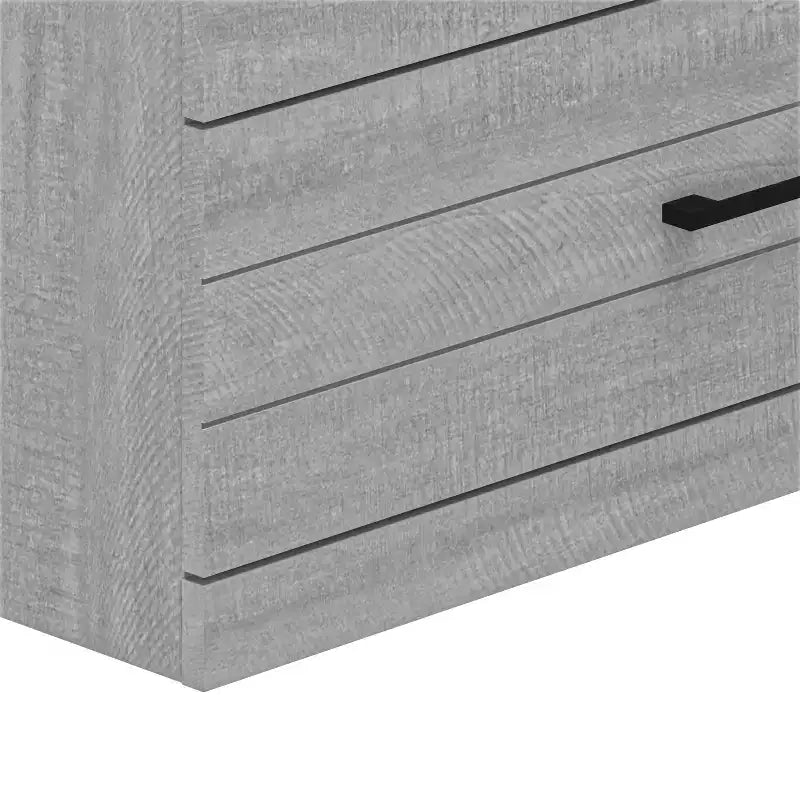 5 Drawer Chest (Interlock) - Dusty Grey Oak