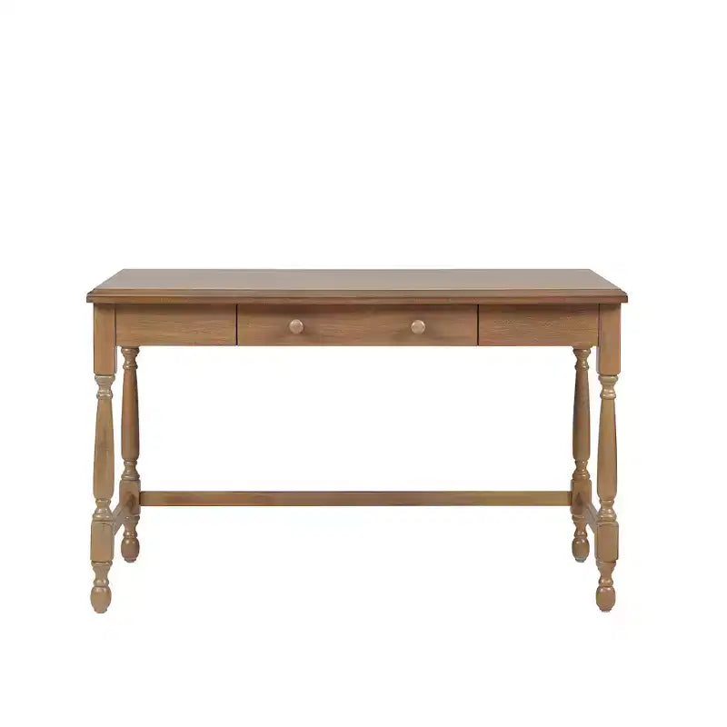 Crista Traditional Wooden Desk with 1 Drawer