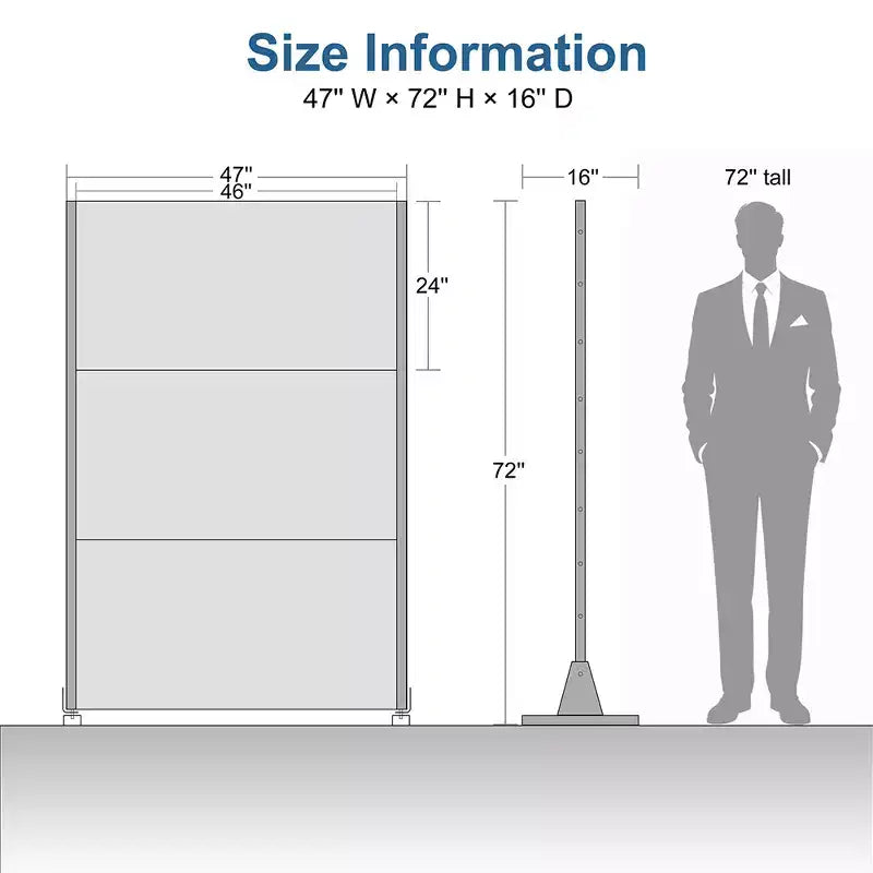 Triangular Prismatic Light Black Galvanized Steel Screen Outdoor and Indoor Divider with Free Standing Decorative Privacy Screen