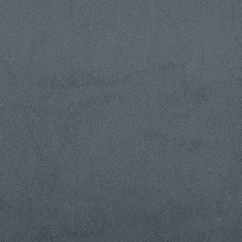 Struttura letto con testiera in velluto grigio scuro California King moderna