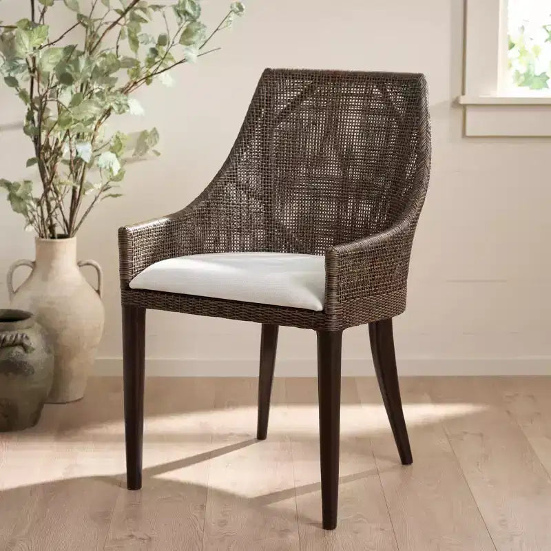Poltrona - ACH4905 - Marrone Scuro/Avorio - Safavieh