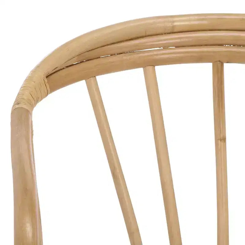 Sedia da pranzo in rattan - SEA8041 - Naturale/Crema - Safavieh