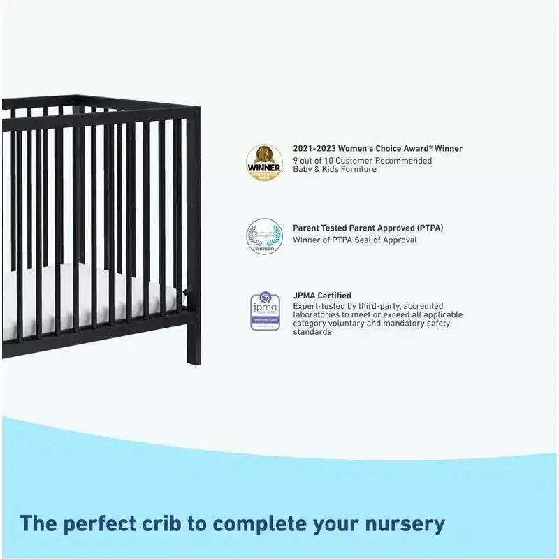 Culla convertibile 4-in-1 Teddi con materasso