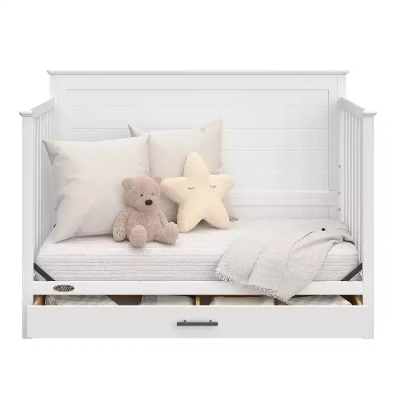 Culla convertibile 5-in-1 con cassetto