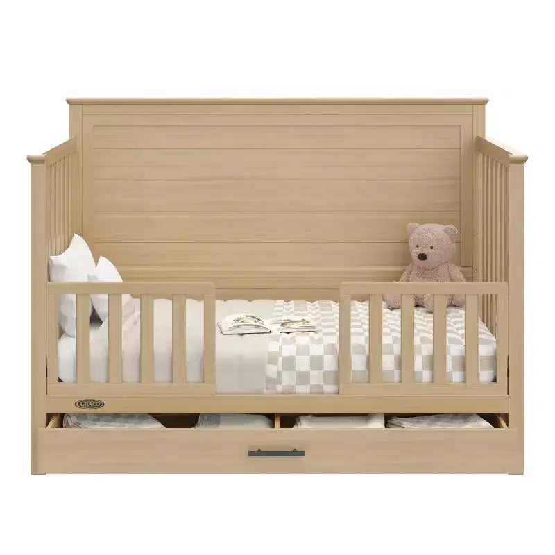 Culla convertibile 5-in-1 con cassetto