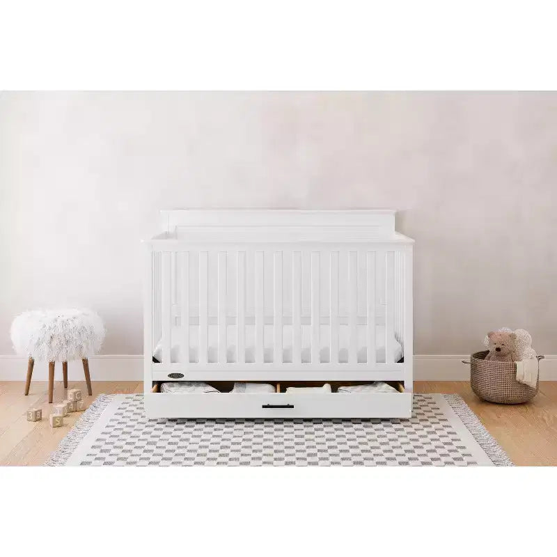 Culla convertibile 5-in-1 con cassetto