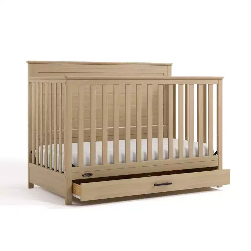 Culla convertibile 5-in-1 con cassetto