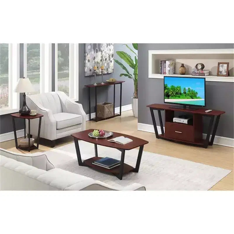 Rectangle Metal Table Top End Table 1 -piece
