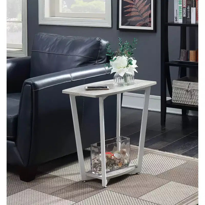 Rectangle Metal Table Top End Table 1 -piece