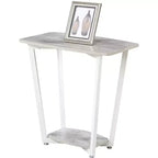 Rectangle Metal Table Top End Table 1 -piece