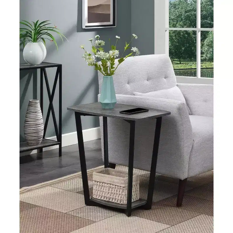 Rectangle Metal Table Top End Table 1 -piece