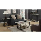 Rectangle Metal Table Top End Table 1 -piece