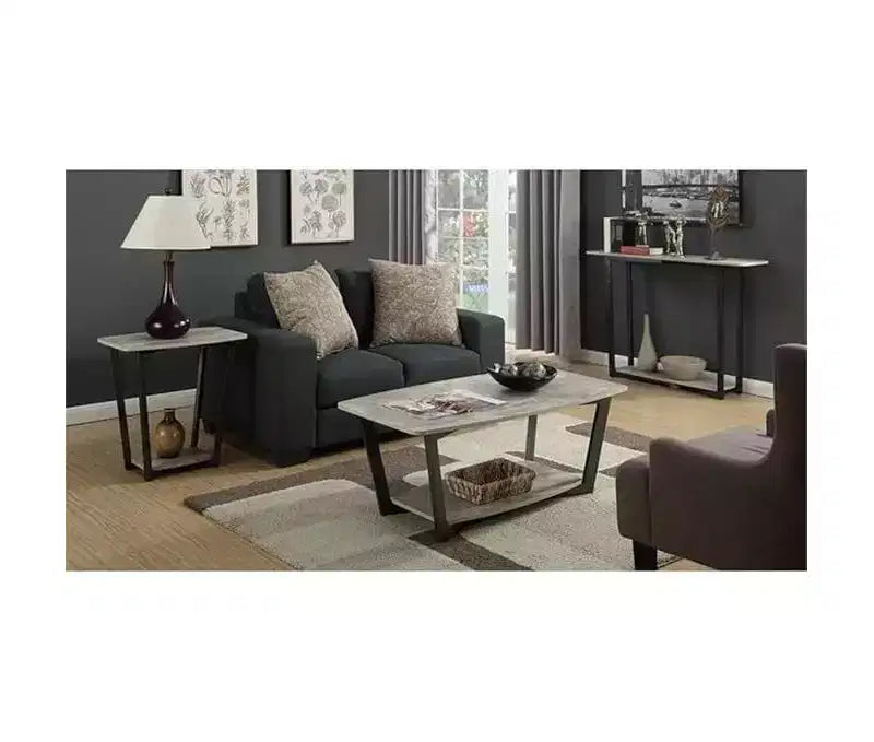 Rectangle Metal Table Top End Table 1 -piece