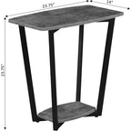 Rectangle Metal Table Top End Table 1 -piece