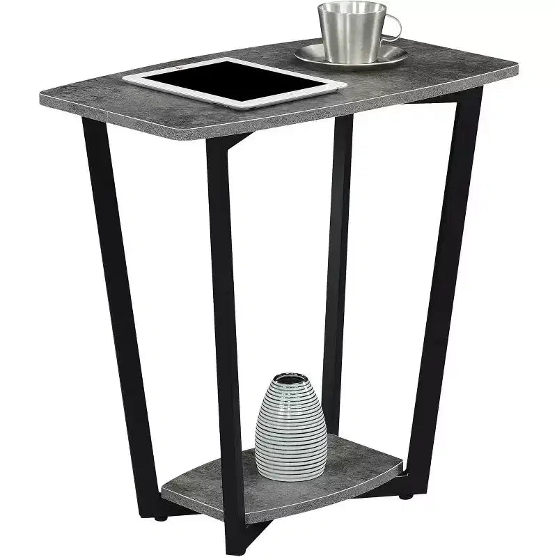 Rectangle Metal Table Top End Table 1 -piece