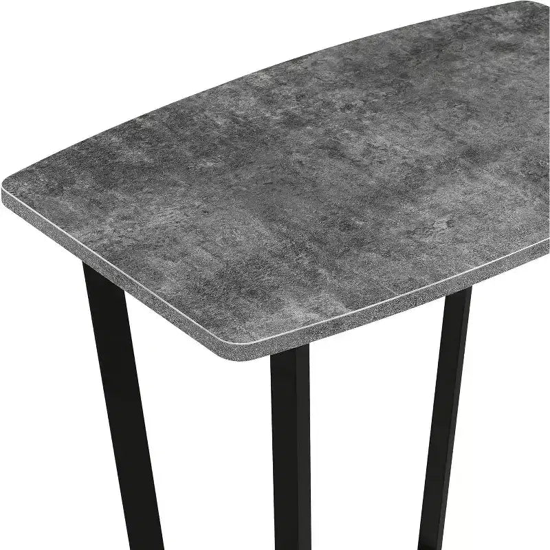 Rectangle Metal Table Top End Table 1 -piece