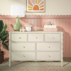 Jenny Lind 3 over 4 Drawer Dresser