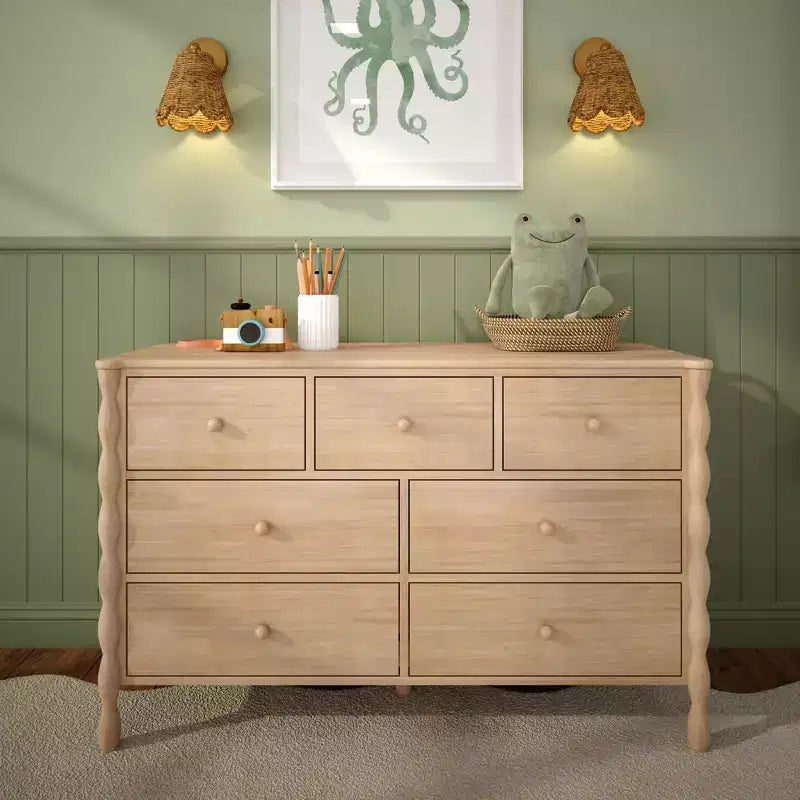 Jenny Lind 3 over 4 Drawer Dresser