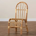Rattan Chair Natural - bali &; pari