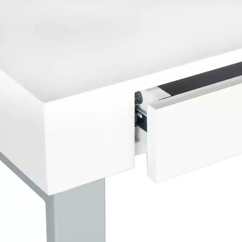 Barton Desk - - White/Grey