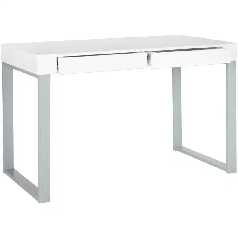 Barton Desk - - White/Grey