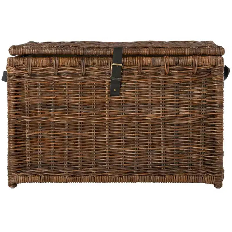 35 Wicker Storage Trunk