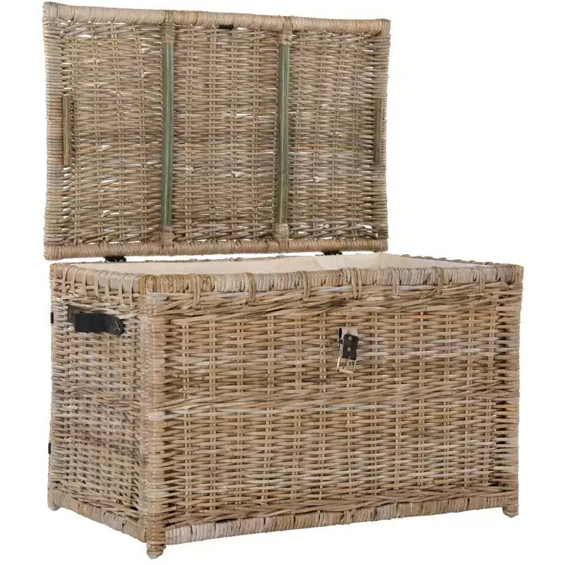 35 Wicker Storage Trunk