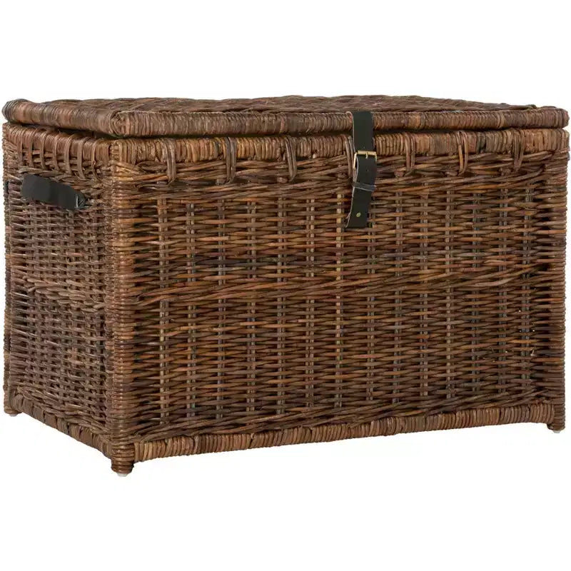 35 Wicker Storage Trunk
