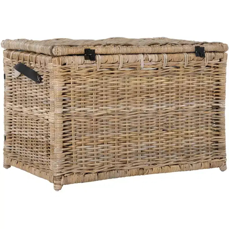 35 Wicker Storage Trunk
