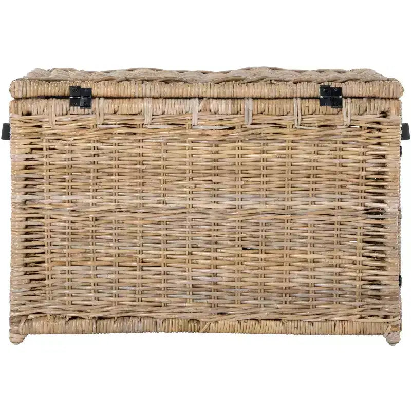 35 Wicker Storage Trunk