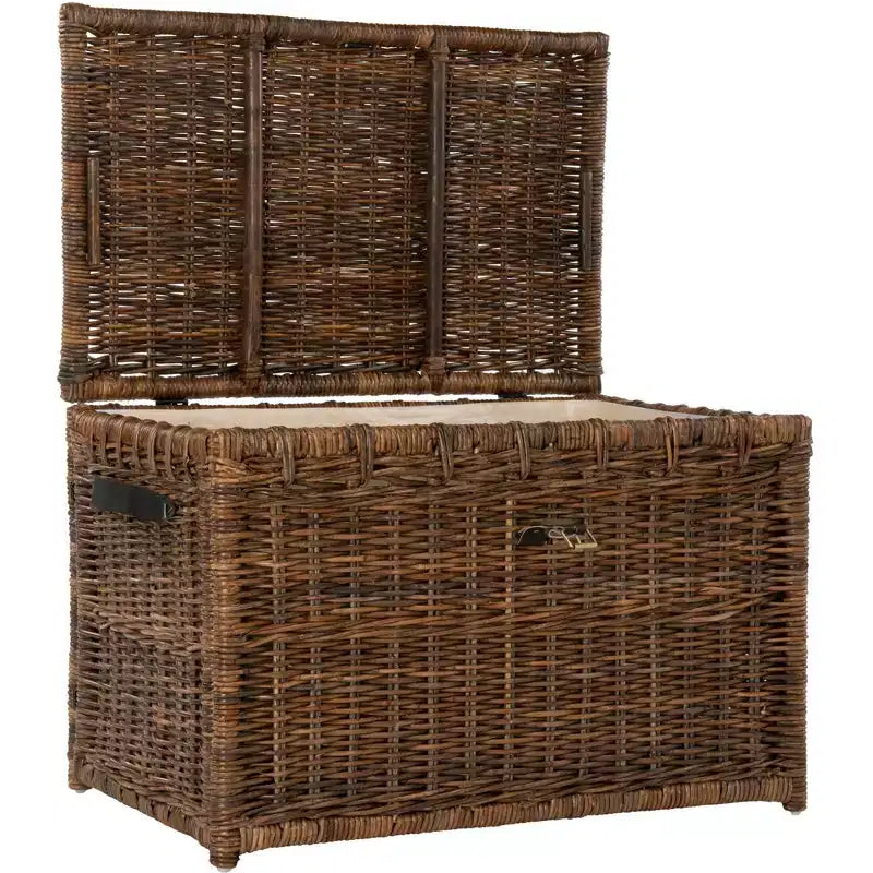 35 Wicker Storage Trunk