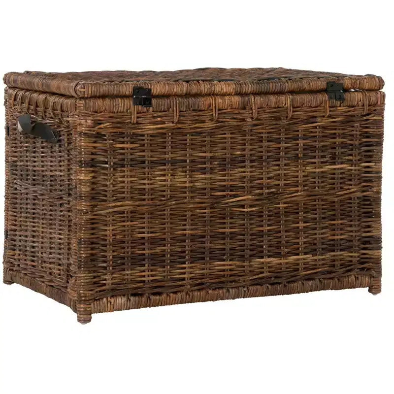 35 Wicker Storage Trunk