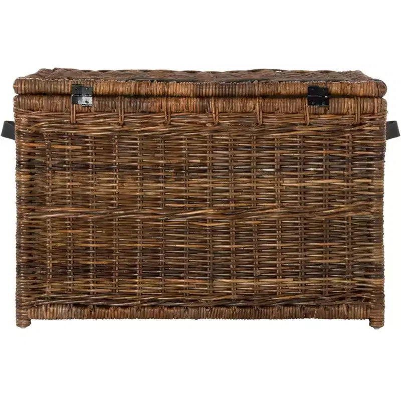 35 Wicker Storage Trunk