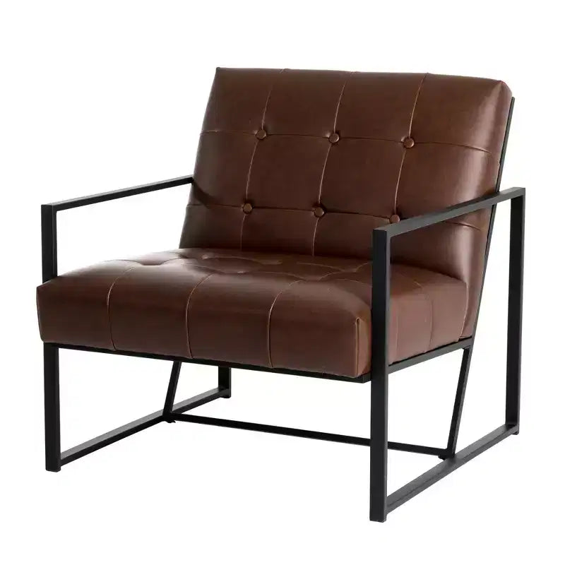 PU Leather Accent Chair