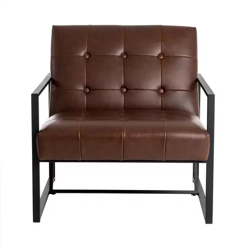 PU Leather Accent Chair