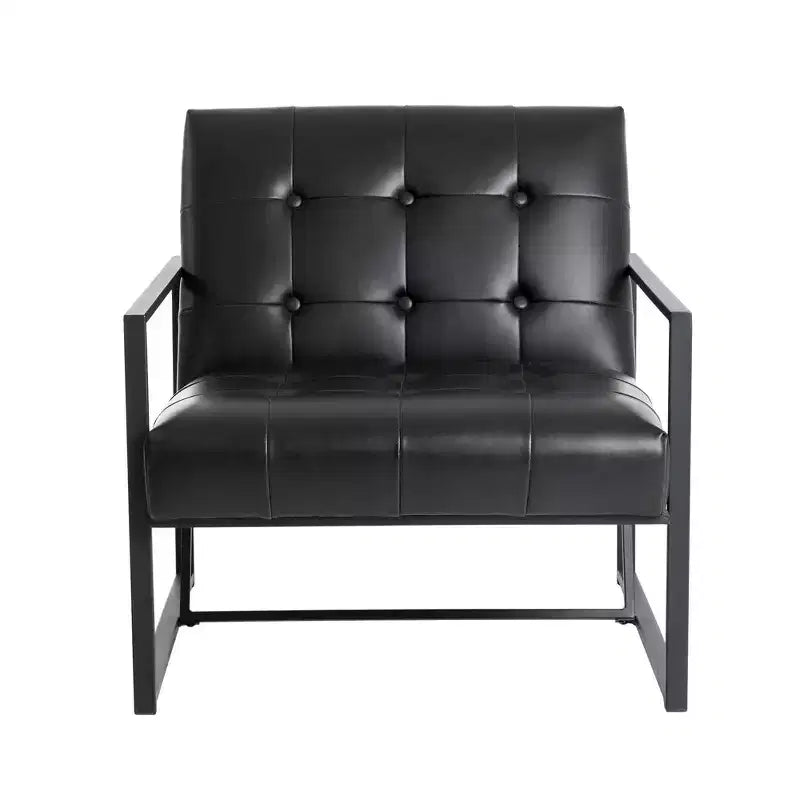 PU Leather Accent Chair