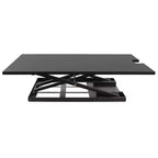 36 Standing Desk Converter with Pneumatic Height Adjustment Black