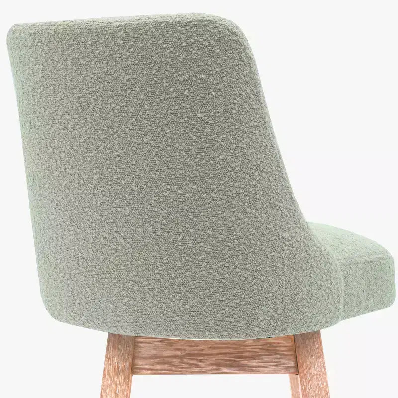 26 Upholstered Swivel Counter Height Bar Stool, Desert Sage