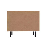 Liam Mid - Century Modern 2 Shelf Accent Cabinet