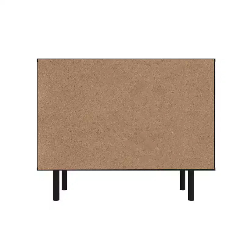 Liam Mid - Century Modern 2 Shelf Accent Cabinet